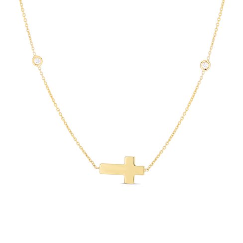 Roberto coin clearance cross bracelet